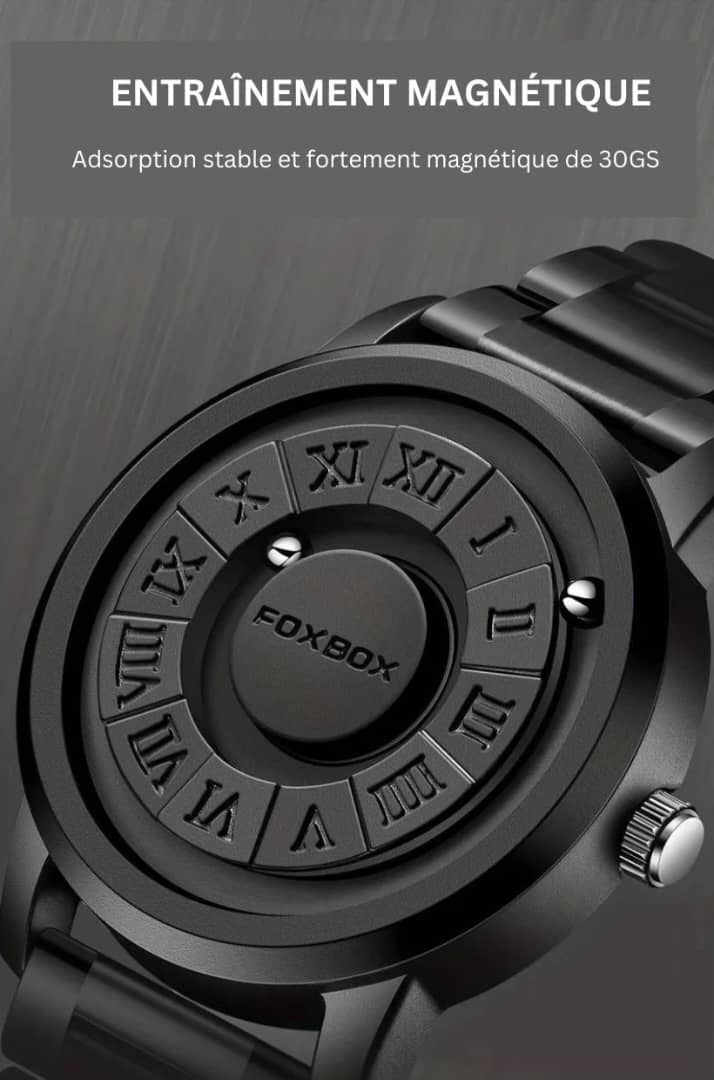 ⌚ Montre Magnétique FOXBOX – Élégance Moderne & Technologie Unique