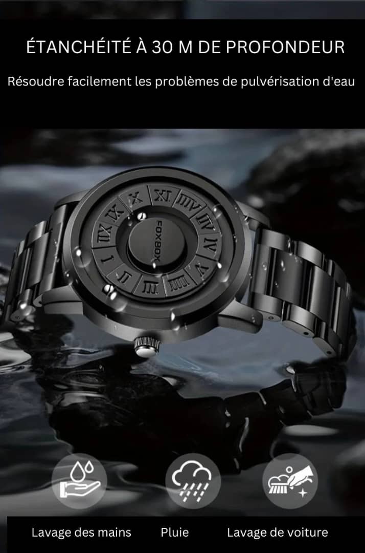 ⌚ Montre Magnétique FOXBOX – Élégance Moderne & Technologie Unique
