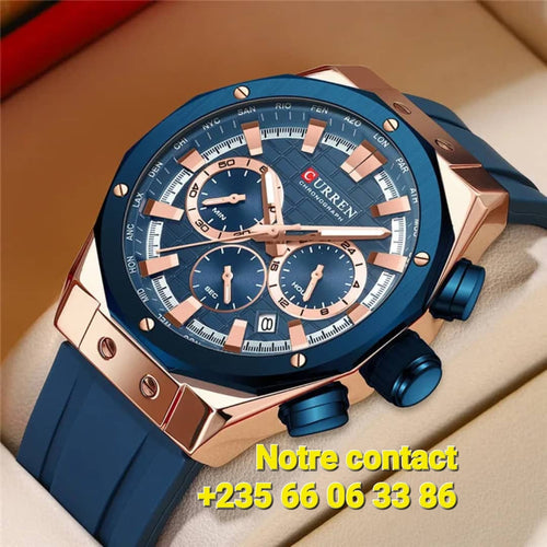 ⌚ Montre Homme Curren – Élégance Sportive & Performance